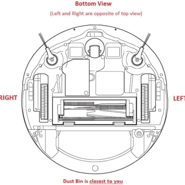 Shark Ion Robot Vacuum Left Side Brush Motor