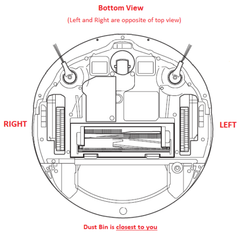 Shark Robot Vacuum Wheel Wiring Harness – AI/VacMop – detail view
